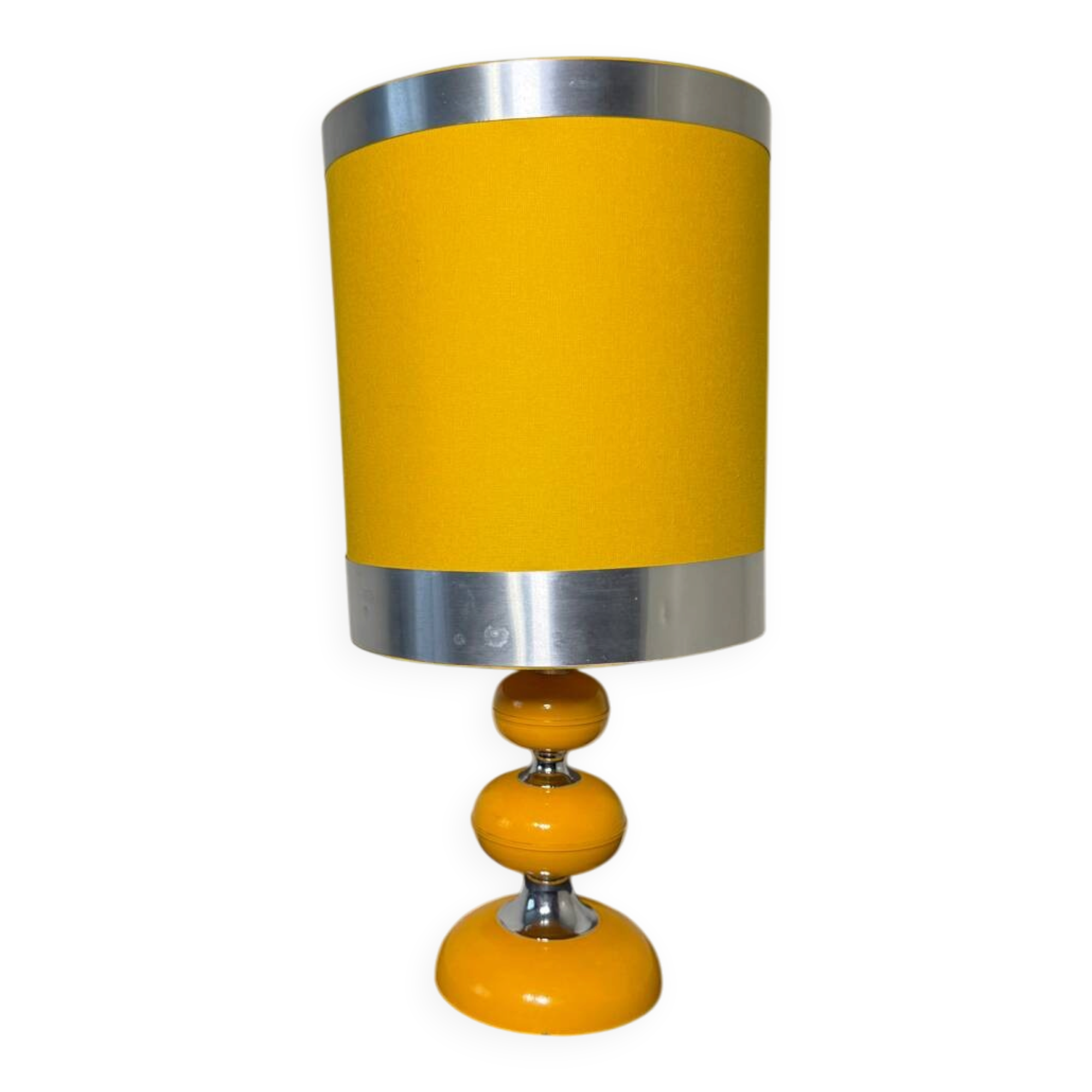 Vintage orange table lamp