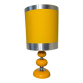 Lampe à poser vintage orange