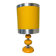 Vintage orange table lamp