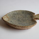 Fish shaped stoneware serving dish