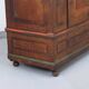 Painted folk art bridal wardrobe 1816