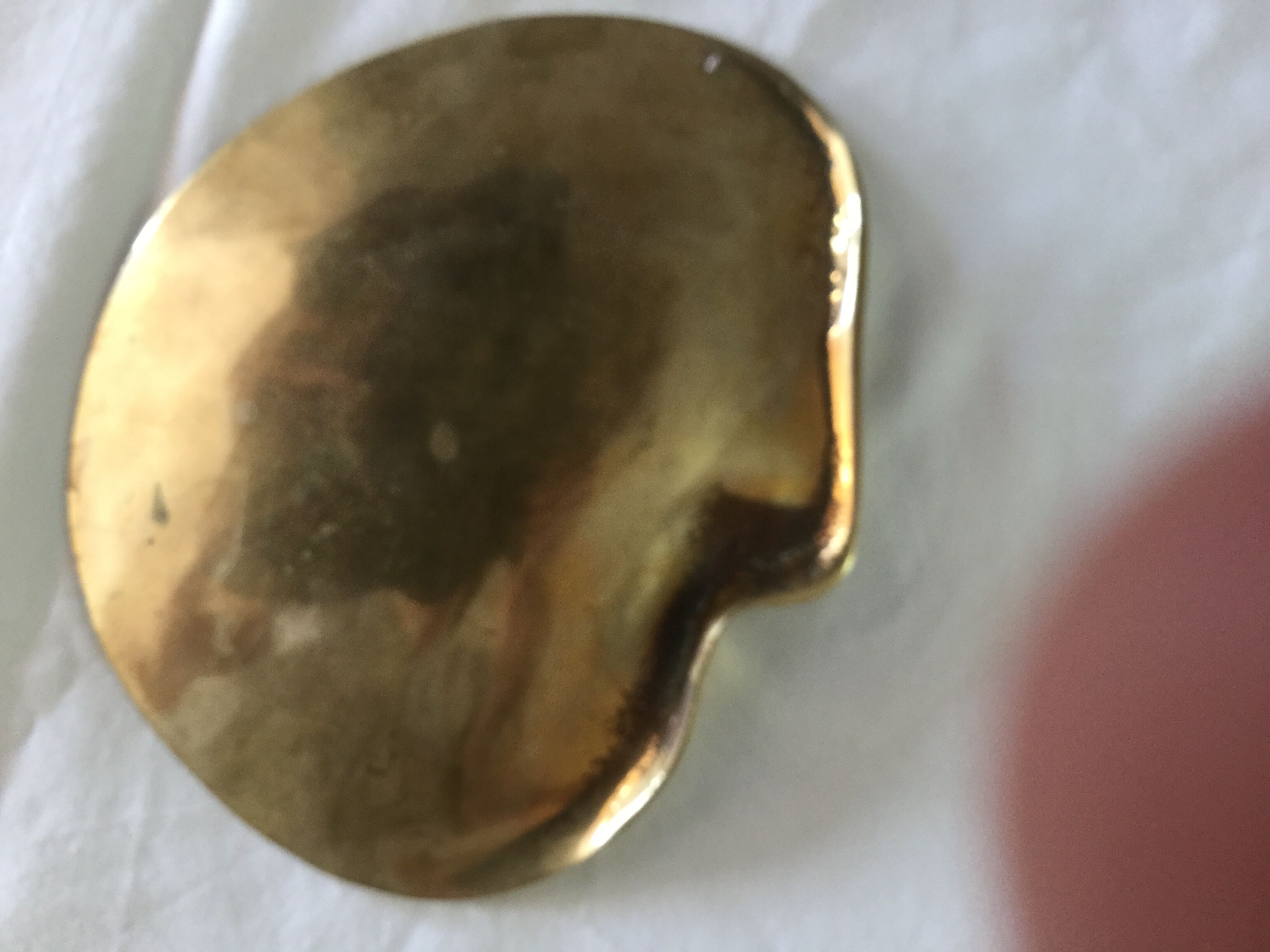 Vide-poche en cuivre