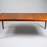Teak dining table by Henry Klein for Bramin