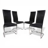 Set of 4 B 25 Tecta Cantilever Chairs by Axel Bruchhäuser, 1980