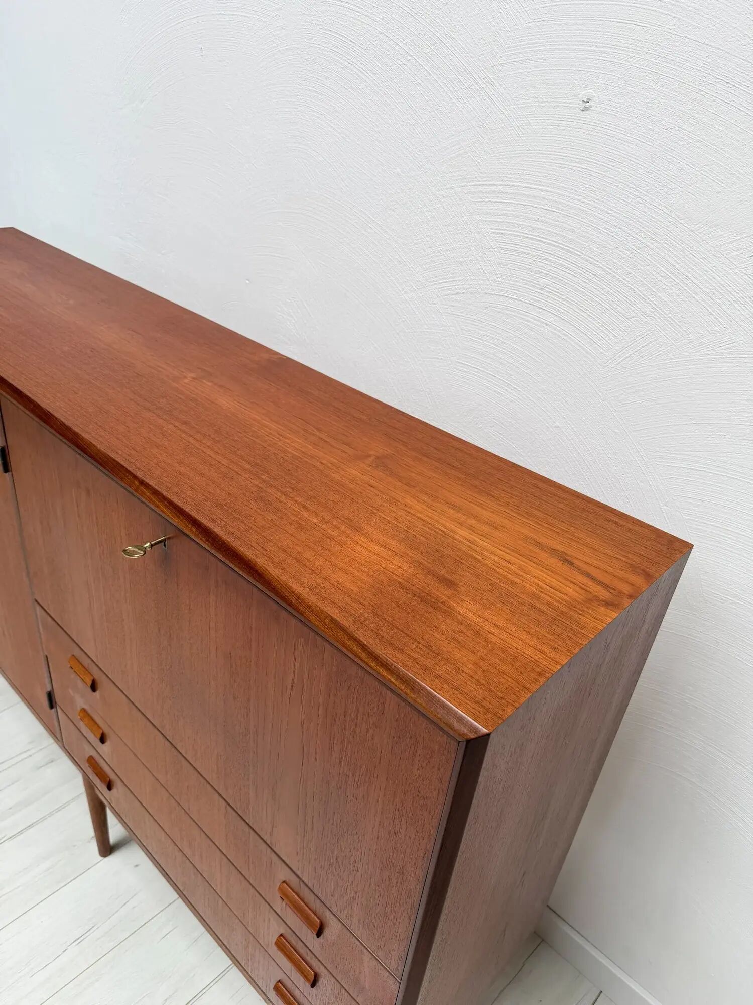 1960s vintage Danish sideboard highboard attributed to Børge Mogensen