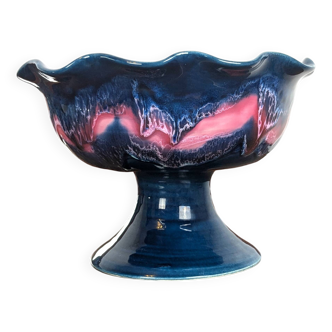 Large ceramic bowl by Raymond Fassy for Vallauris