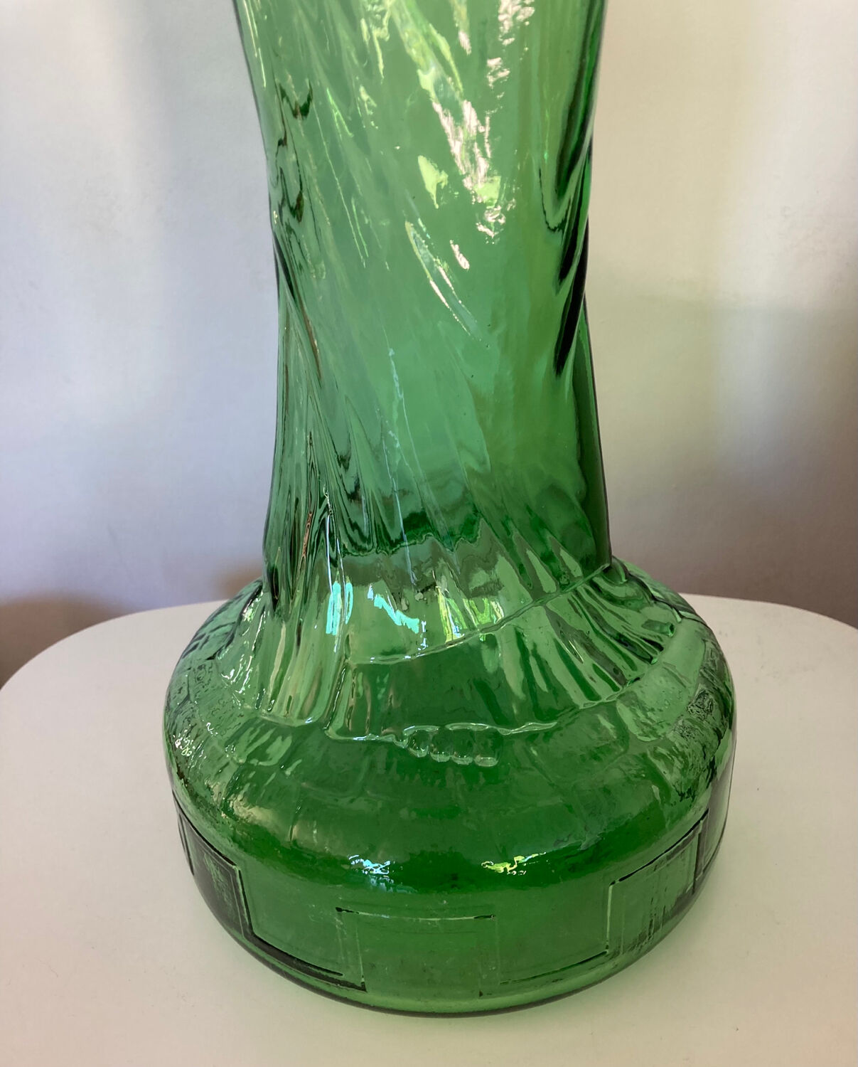 “Chianti” glass bottle