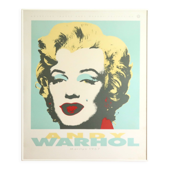 Offset lithograph of Marilyn Monroe by Andy Warhol