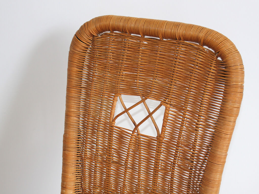 Vintage wicker chair