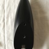 Retractable wood design hook black wood