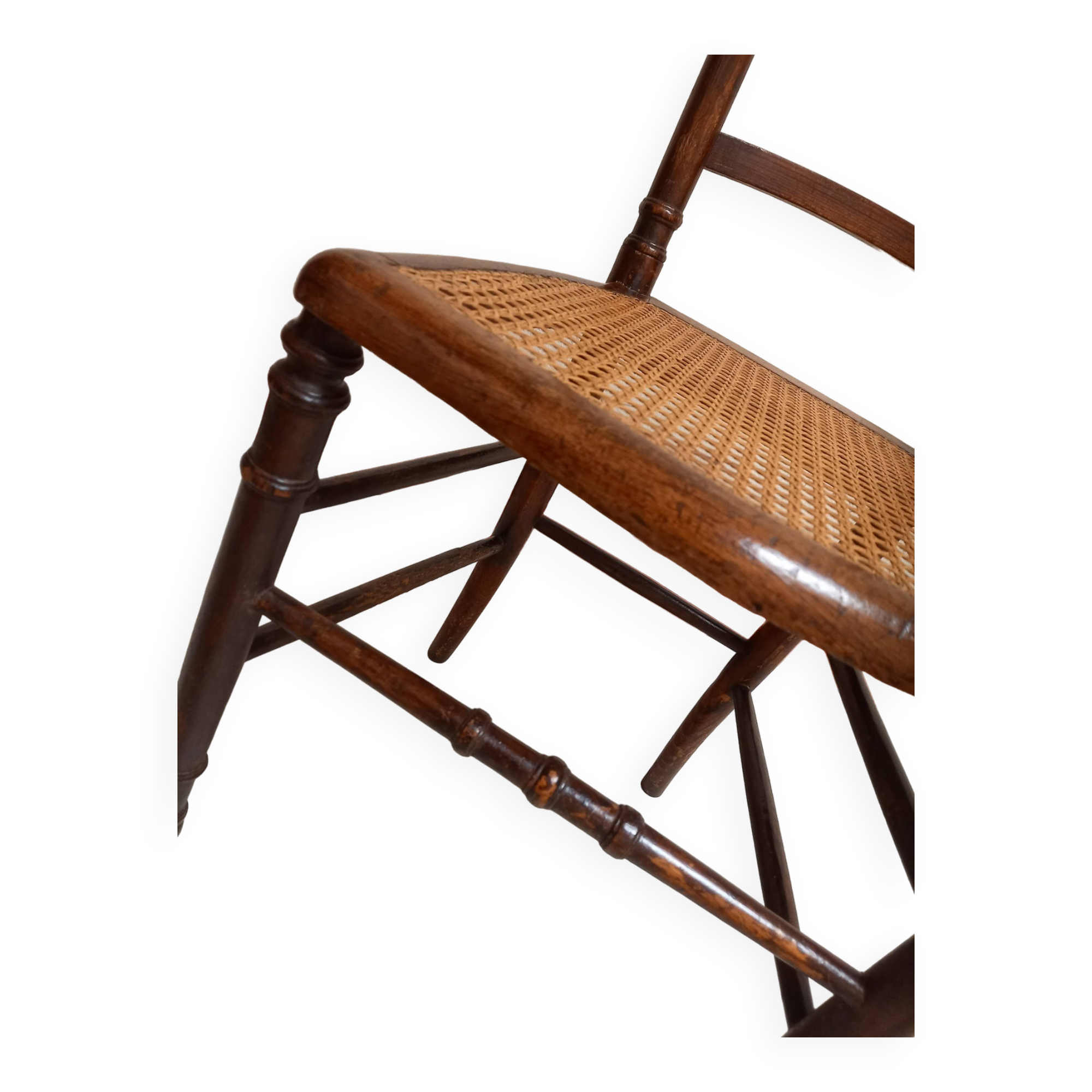 Old cane chair