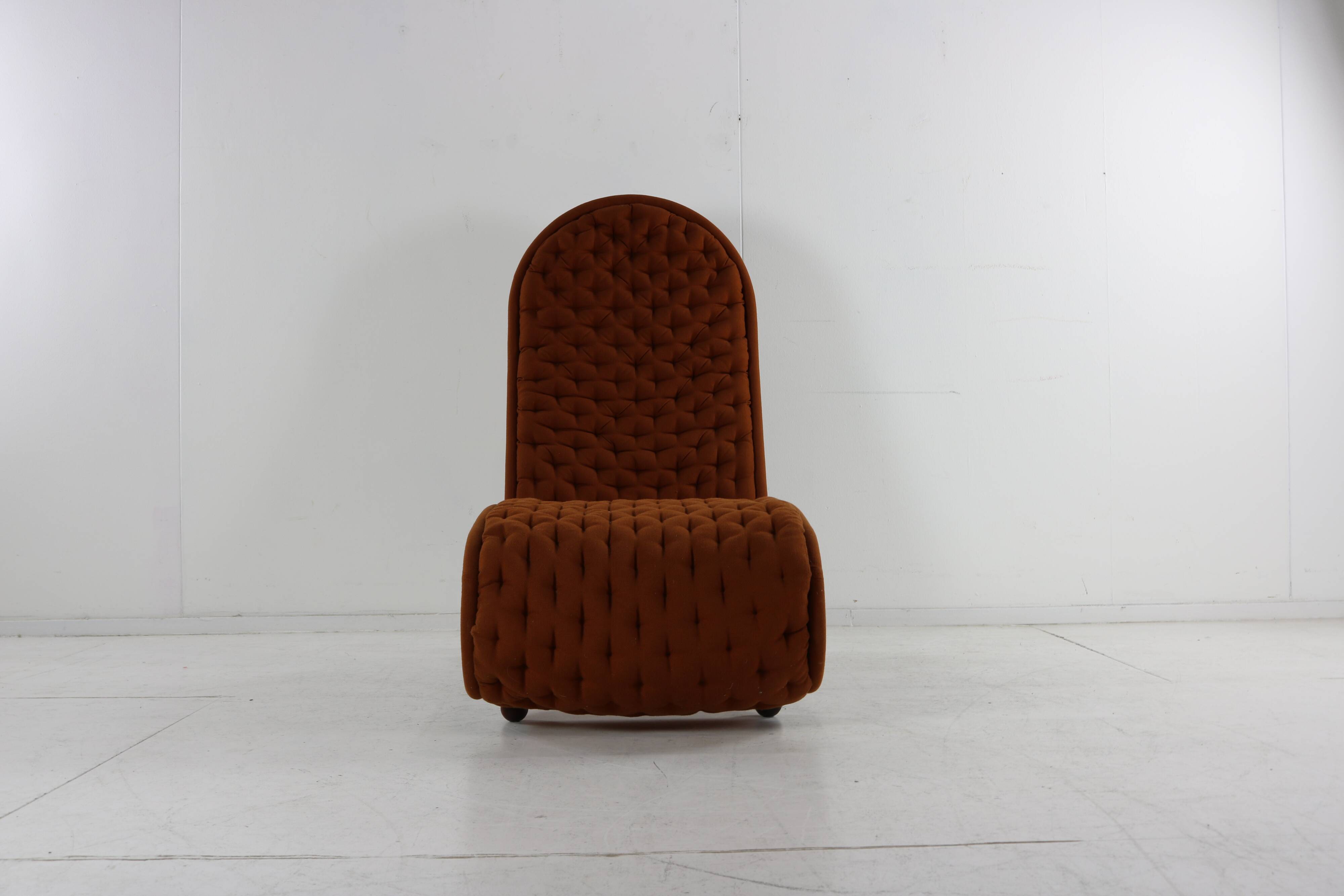 Very special lounge chair by Verner Panton for Fritz Hansen