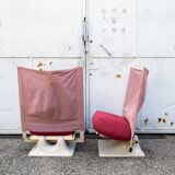 Paire de fauteuils modèle AEO par Archizoom Associati pour Cassina, 1973