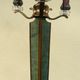 Pair of floor lamps from the 40s to the 50s