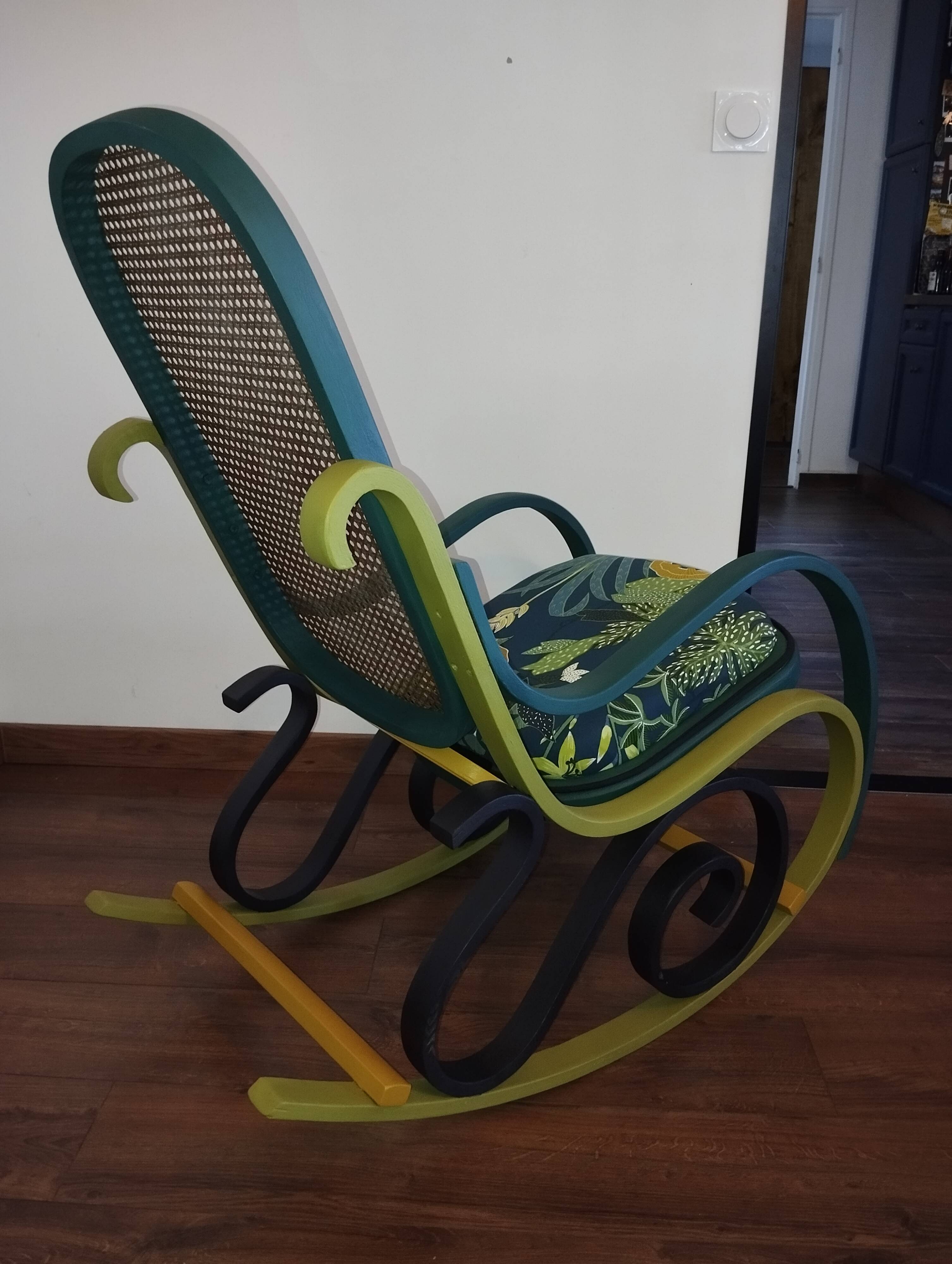 Customized rocking chair