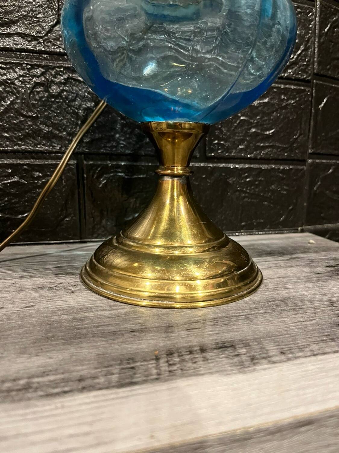 Electrified kerosene lamp