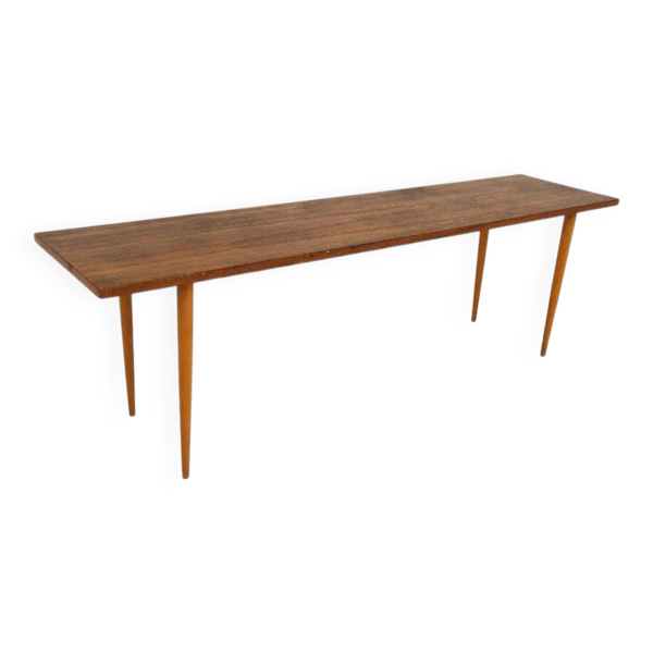 Table d'appoint scandinave en teck, Suède, 1960