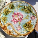 3 Flower barbotine plates