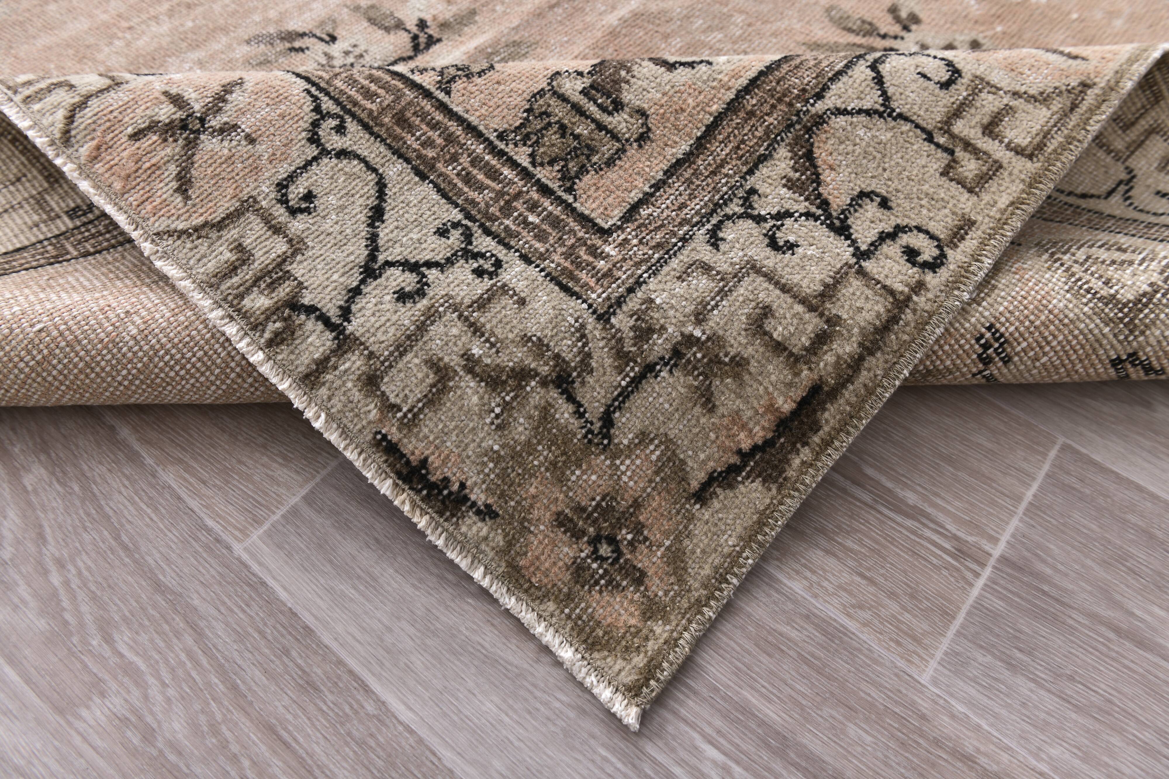 Soft Red & Brown Oriental Vintage Rug 158x260Cm SK 240826