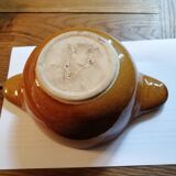 Lot of 6 ceramic stoneware bowls with ears