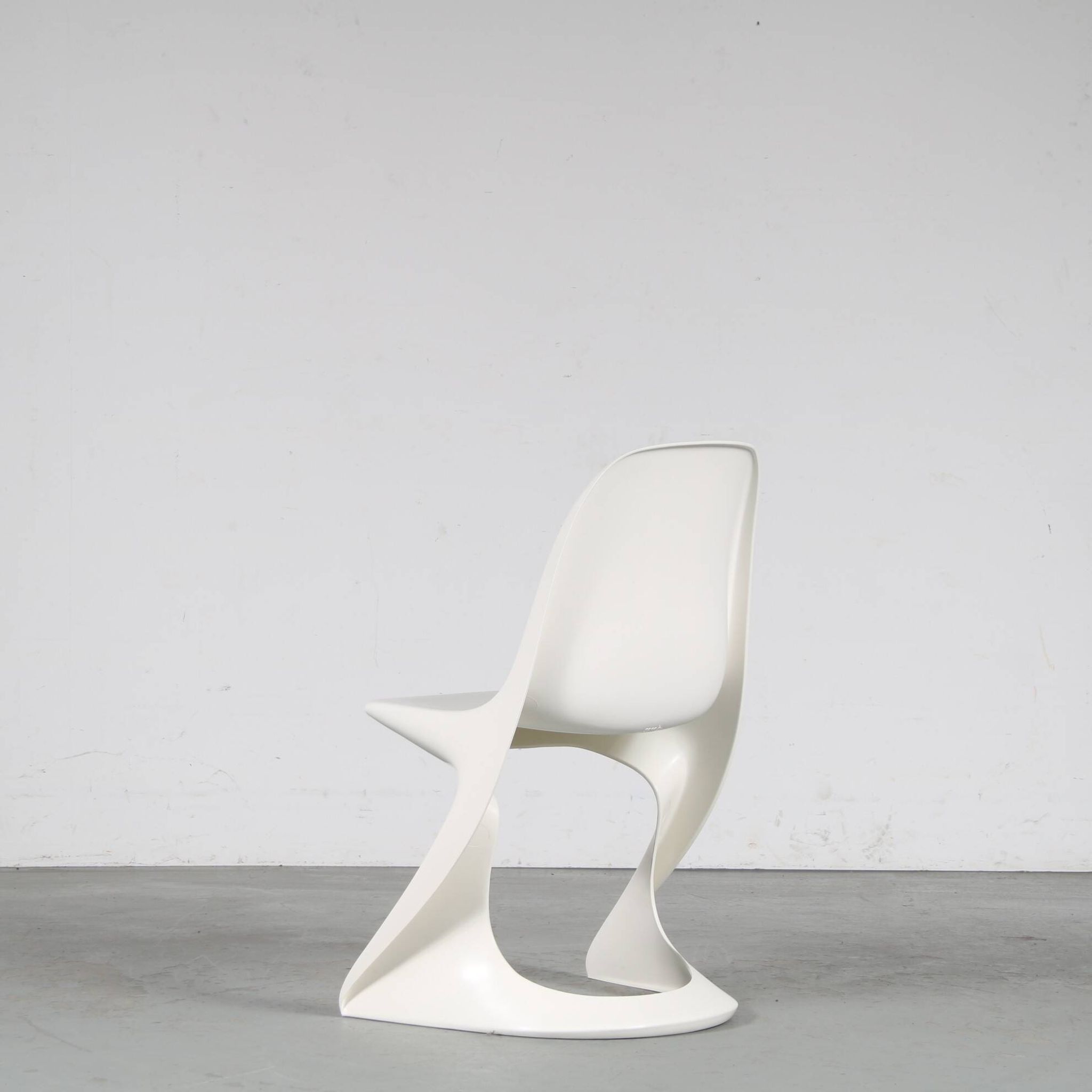 White “Casalino” chair from the 2000s by Alexander Begge for Casala, Germany – Large stock!