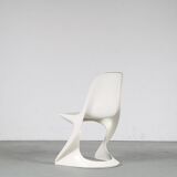 Chaise blanche « Casalino » des années 2000 par Alexander Begge pour Casala, Allemagne – Grand stock !
