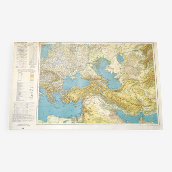 Europe map 1969