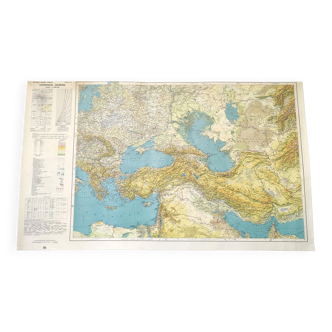 Europe map 1969