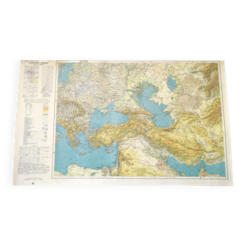 Map of Europe 1969