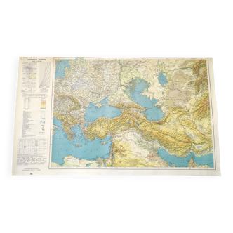 Carte d'Europe 1969