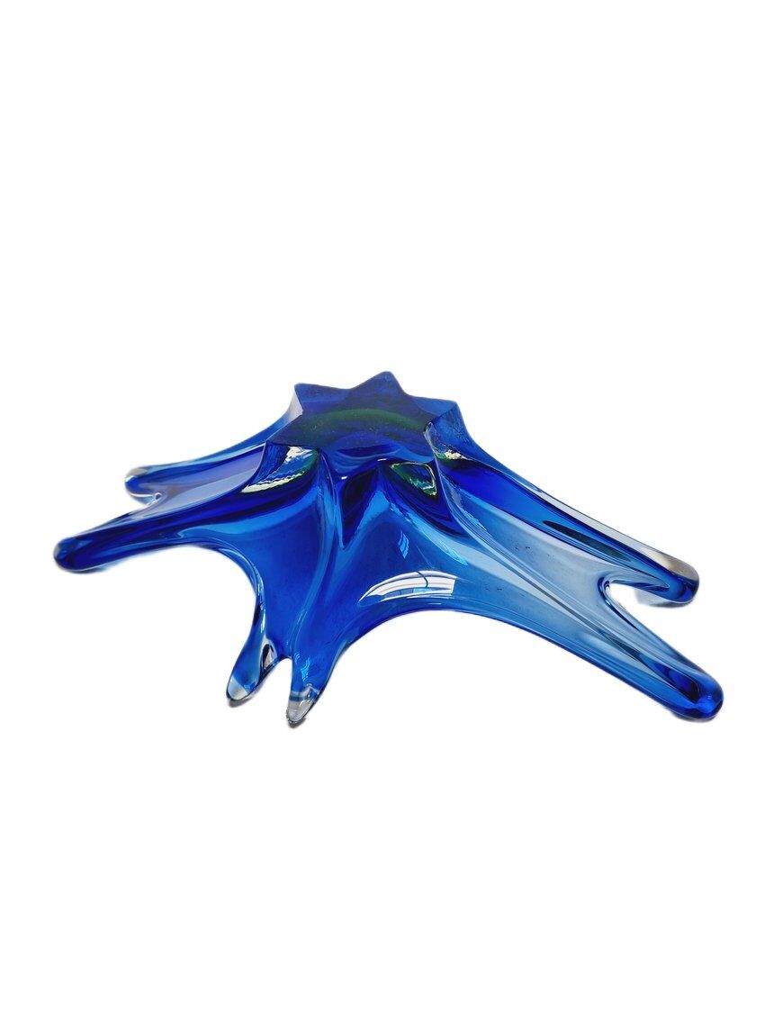 Postmodern Murano glass fruit bowl, Italy, 1950s