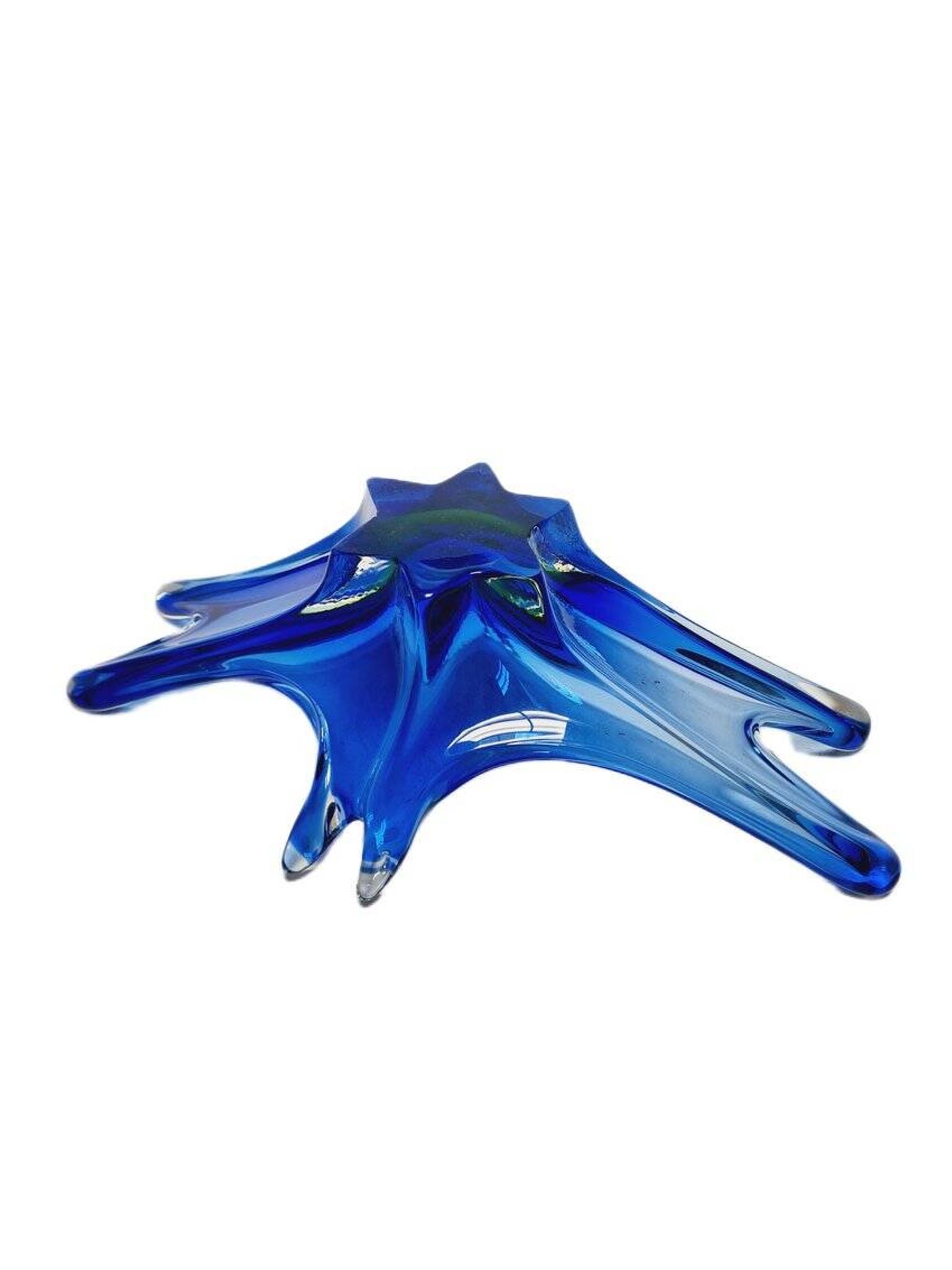 Postmodern Murano glass fruit bowl, Italy, 1950s