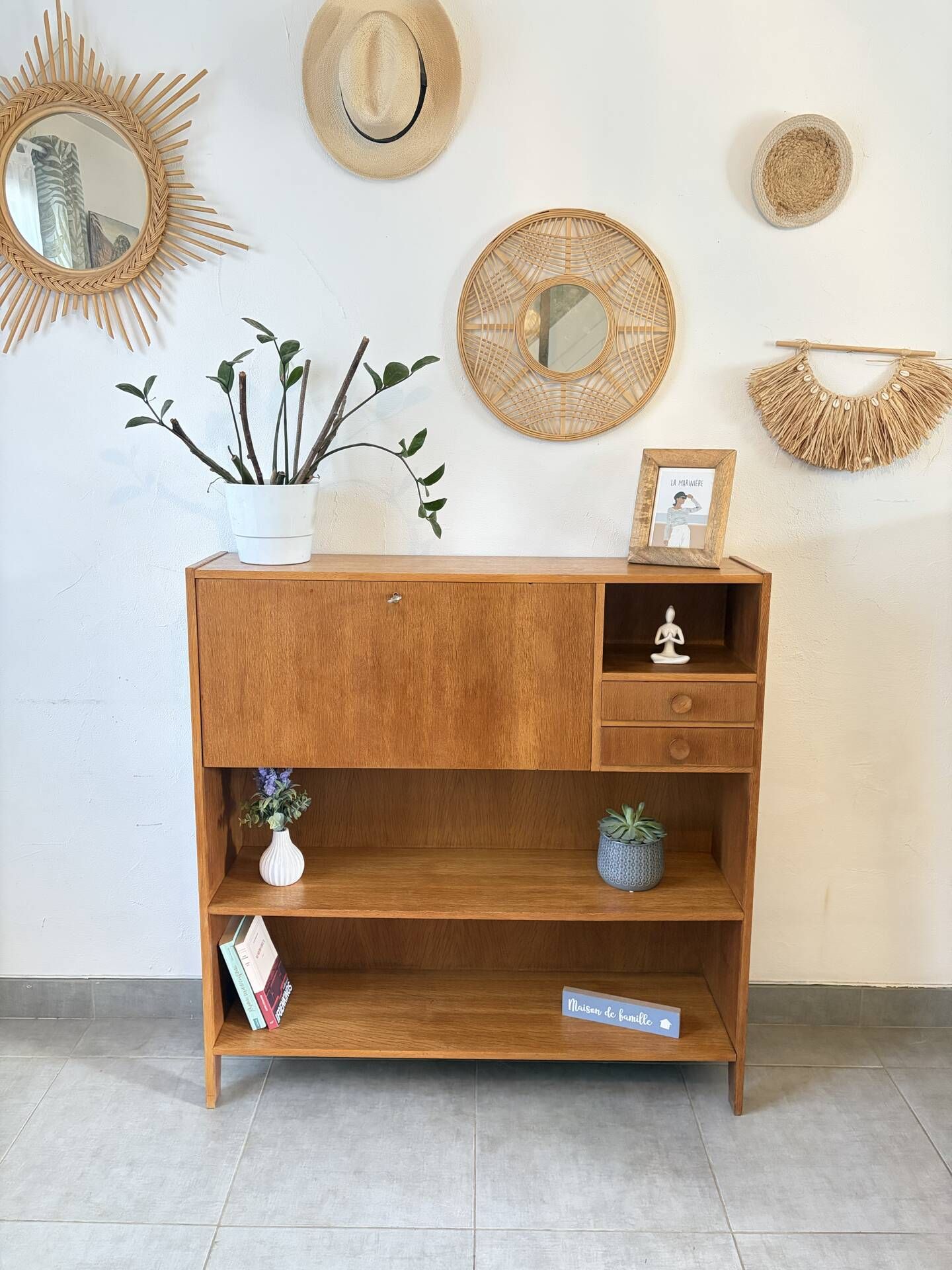 Meuble de rangement vintage des années 60
