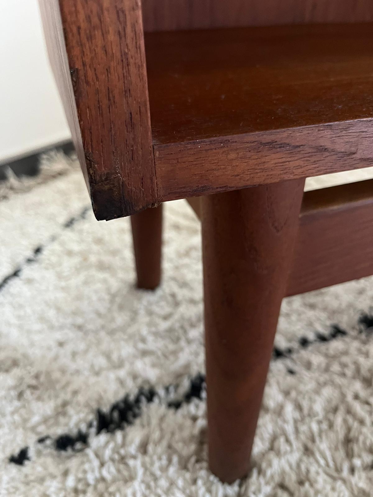 Vintage Scandinavian teak bookcase