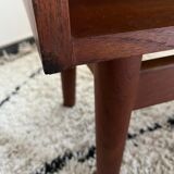 Vintage Scandinavian teak bookcase