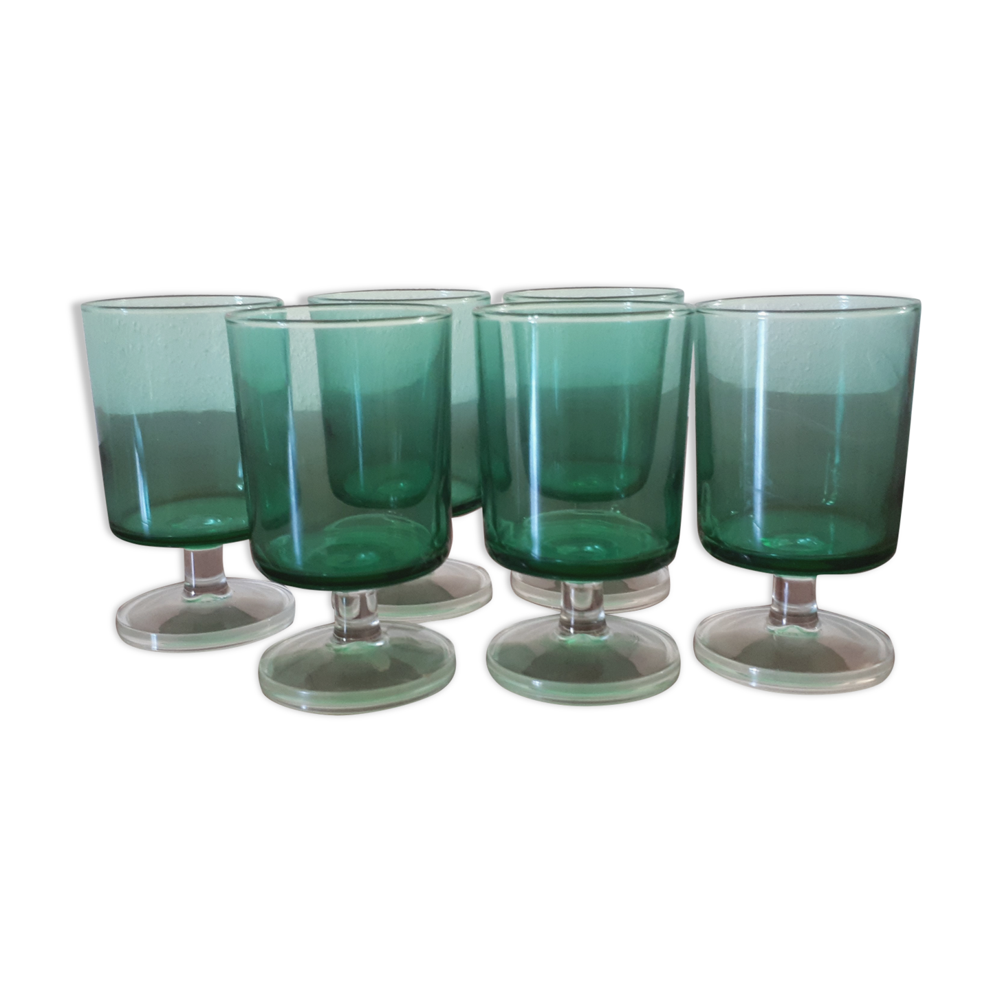 Set of 6 wine glasses