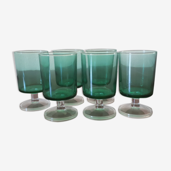 Set of 6 wine glasses