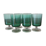 Set of 6 wine glasses
