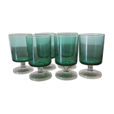 Lot de 6 verres à vin