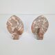 Vintage Art Deco Marble Bookends, France, 1930s, Set of 2