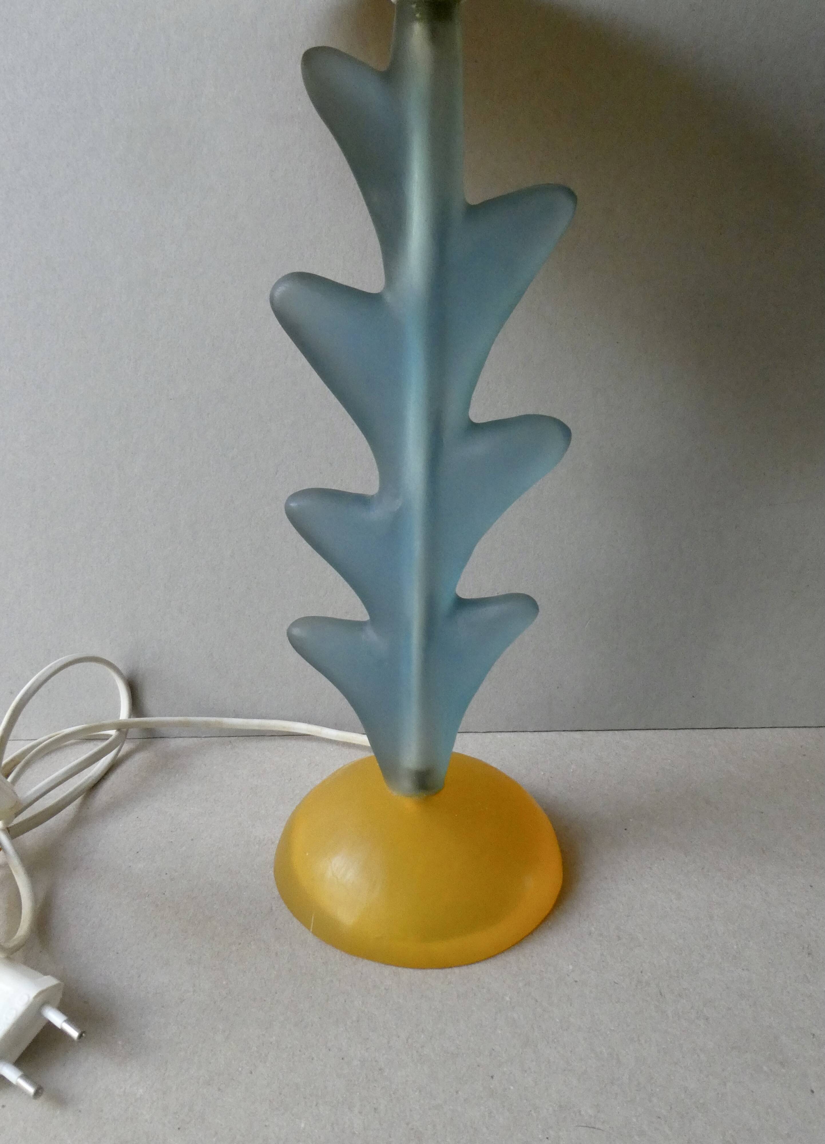 Paire de lampes design Trait d'Union des années 80