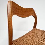 Set of 4 chairs by Niels Otto Moller, 1950s