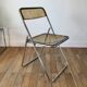 Pair of space age folding chairs, Italy 1967