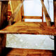 Former wooden painter's stepladder