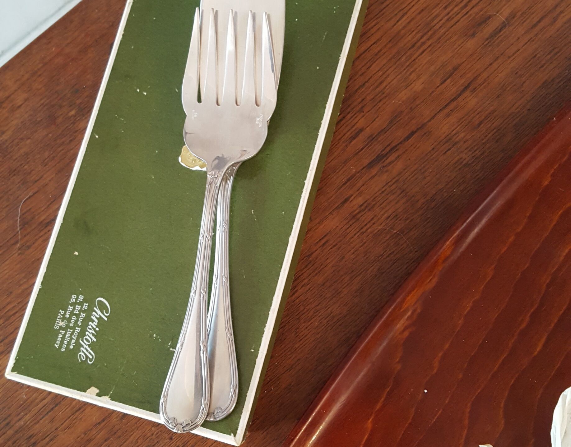 Christofle fish cutlery