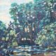Oil painting by H. Guignabaudet