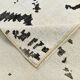 7x10 Neutral White Modern Super Soft Moroccan Rug, 216x294Cm