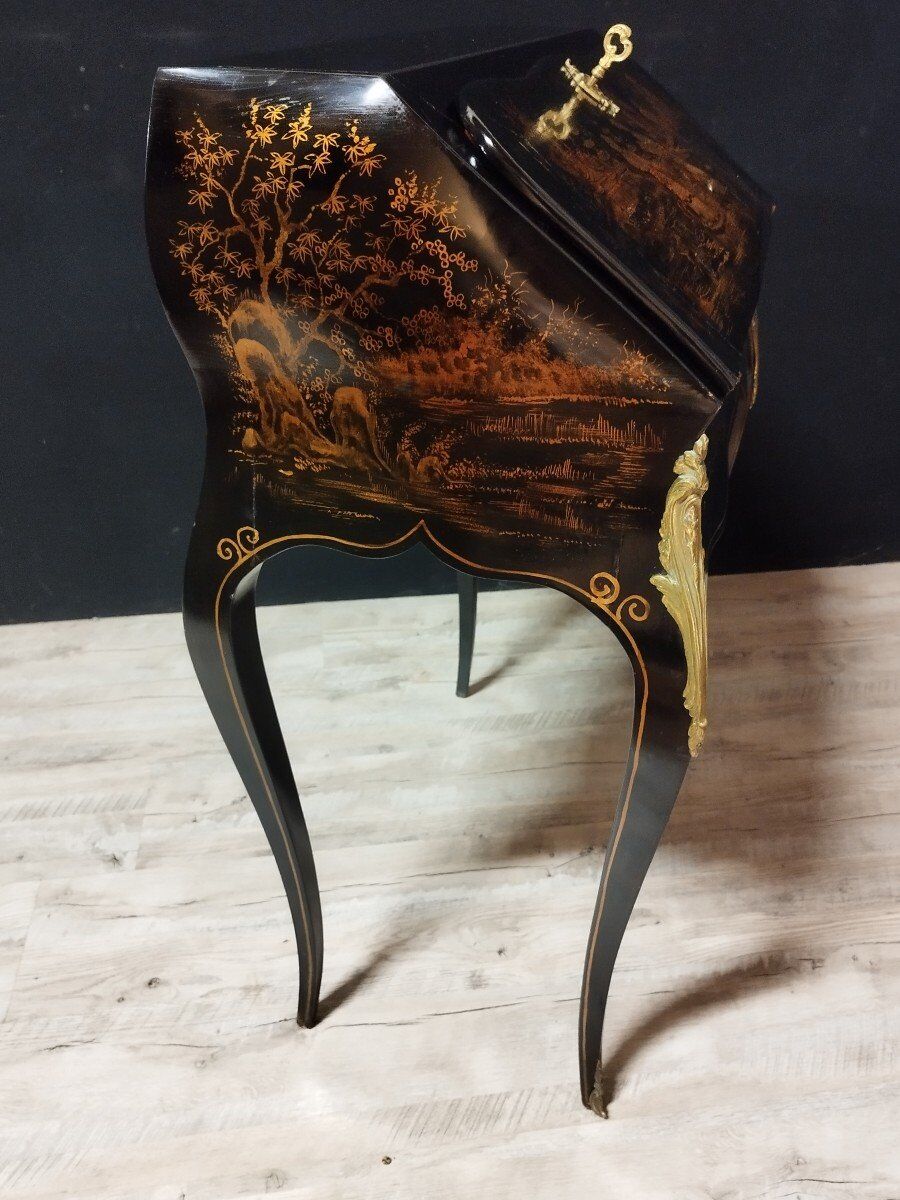 Chinese lacquer scriban