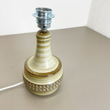 Ceramic studio pottery table light base by Joseph Simon for Soholm, denmark 1970