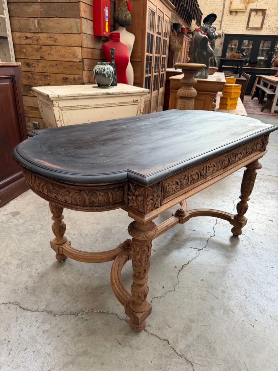 Console en chêne 19ème
